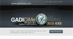 Desktop Screenshot of gadicime.com